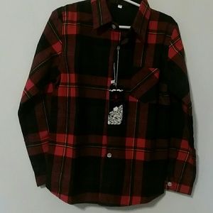 Shangaige flannel shirt 5T
